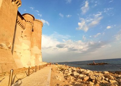 Castello di Santa Severa mare