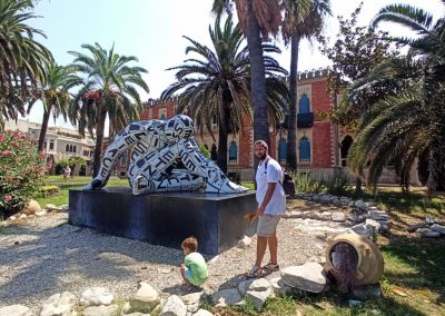 Lungomare Reggio Calabria scultura